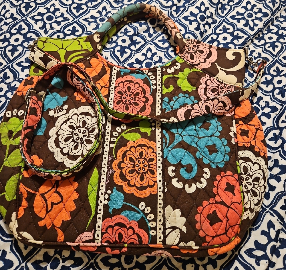 Floral Quilted Women's Bag